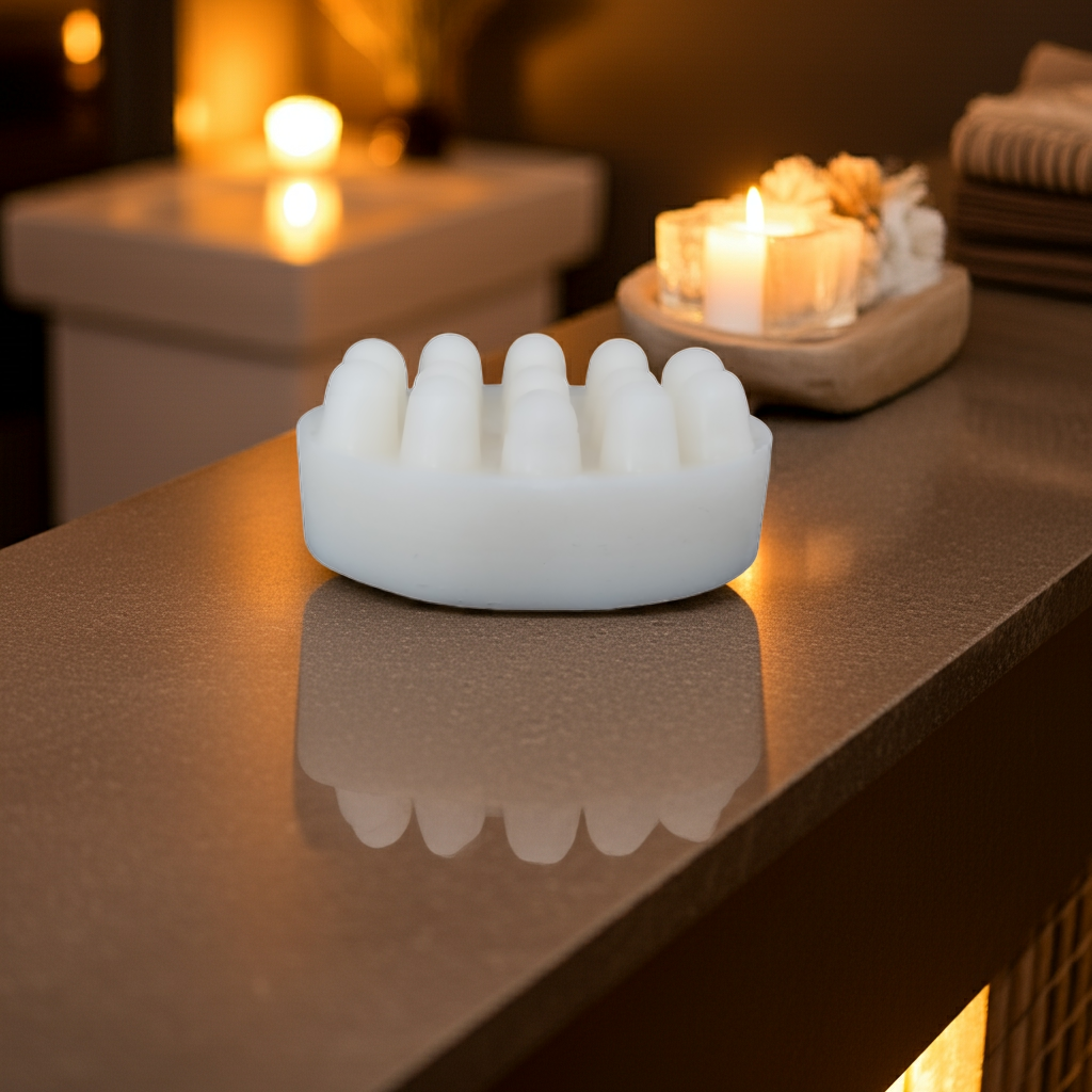 Massage Bar: Kokum & Shea Butter All-Natural Solid Skin Moisturizer