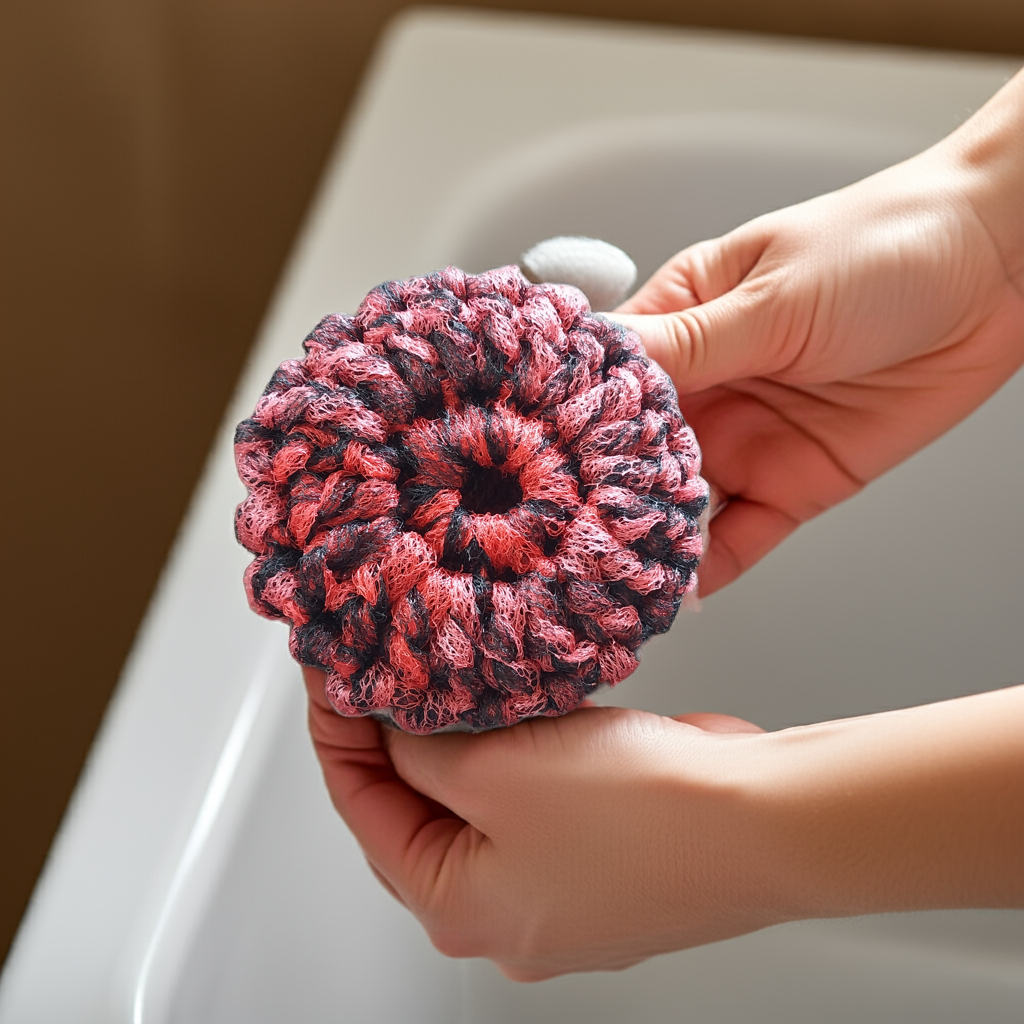 Exfoliating Scrubbies, 5 pack, various colors