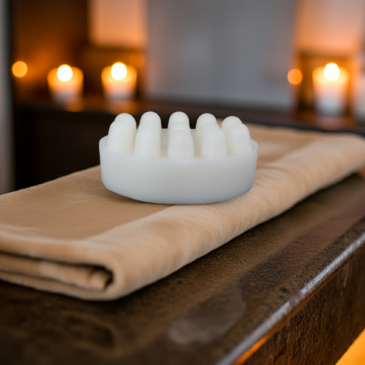 Massage Bar: Kokum & Shea Butter All-Natural Solid Skin Moisturizer