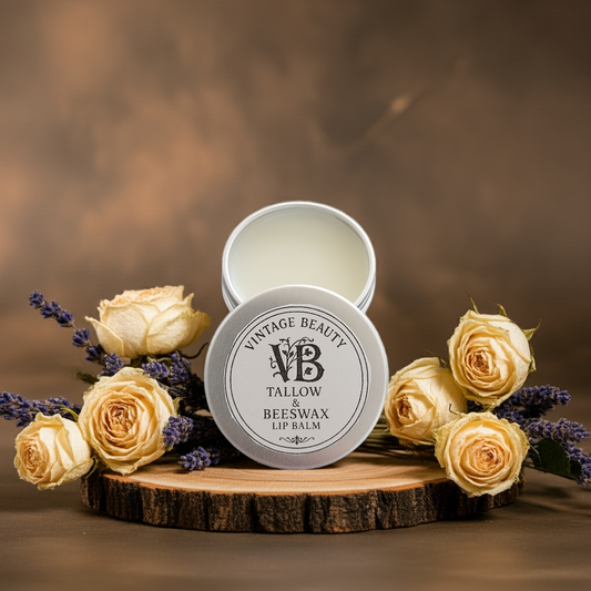 Lip Balm: Tallow & Beeswax